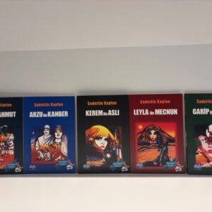Alternative view of SETLİ KİTAP-Efsaneleşen Sevda Klasikleri ( Elif ile Mahmut/ Garip ile Senem /Kerem ile Aslı /Leyla ile Mecnun/ Arzu ile Kanber